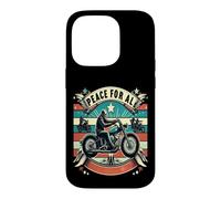 Carcasa para iPhone 14 Pro Camiseta Peace to All Ride for Unity & Brotherhood Freedom