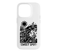 Carcasa para iPhone 14 Pro Canasta con Hoyos Sweet Spot Mountain Fairway para Jugadores de Disc Golf