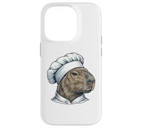 Carcasa para iPhone 14 Pro Capybara Chef Cocina Gráfico De Dibujos
