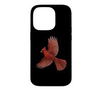 Carcasa para iPhone 14 Pro Cardenal Norteño Aves Biólogo Animal Ornitólogo Pájaro