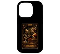 Carcasa para iPhone 14 Pro Carta de Tarot Darkness Skeleton Nail Boss The Nail Tech's Life