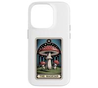 Carcasa para iPhone 14 Pro Carta de Tarot Fly Agaric Amanita Muscaria Mushroom The Magician