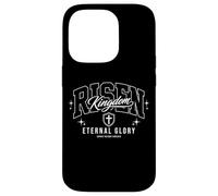 Carcasa para iPhone 14 Pro Carta universitaria de Risen Kingdom Eternal Glory Christian Faith