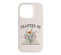 Carcasa para iPhone 14 Pro Chapter 65 - Book Lovers & Readers 65th Birthday Wildflowers