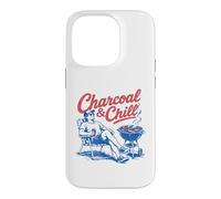 Carcasa para iPhone 14 Pro Charcoal & Chill Summer BBQ Grill Dad Father's Day Relax