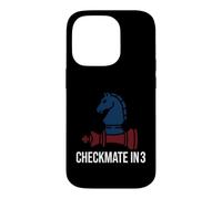 Carcasa para iPhone 14 Pro Chess Checkmate In 3 Knight Defeats King