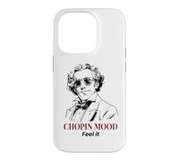 Carcasa para iPhone 14 Pro Chopin Mood Funny Classical Music Frederic Chopin Gafas de Sol
