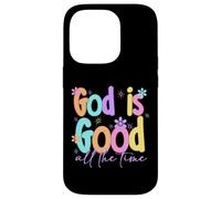 Carcasa para iPhone 14 Pro Christian Shirts For Women God Is Good Jesus Bible T-Shirt