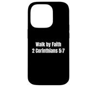 Carcasa para iPhone 14 Pro Christian Short Bible Verse Faith Design Minimal Scripture