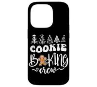Carcasa para iPhone 14 Pro Christmas Family Gingerbread Cookie Baking Crew Red