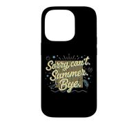 Carcasa para iPhone 14 Pro Cita Divertida de Vacaciones de Verano de «Lo Siento, no Puedo Decir adiós»