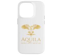 Carcasa para iPhone 14 Pro Cita Romana Antigua de Aquila - El águila no atrapa Moscas