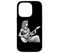 Carcasa para iPhone 14 Pro Cleopatra Tocando la Guitarra eléctrica