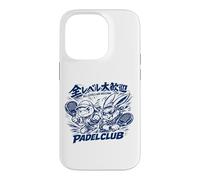 Carcasa para iPhone 14 Pro Club De Pádel para Todos Los Niveles - Pádel Al Estilo Anime