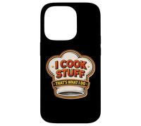 Carcasa para iPhone 14 Pro Cocino Cosas, eso es lo Que Hago, Chef Vintage, Cocina Divertida