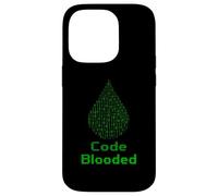 Carcasa para iPhone 14 Pro Codificador Binario Blooded Programador Computadora Divertido