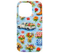 Carcasa para iPhone 14 Pro Collage Floral BootSpring Summer Coquette Estética Preppy