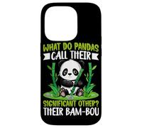 Carcasa para iPhone 14 Pro ¿Cómo Llaman los Pandas a su Otro significativo? Su Bam-BOU