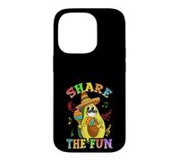 Carcasa para iPhone 14 Pro Comparte la Divertida Fiesta de Frutas y Frutas del Cinco de Mayo con Aguacate