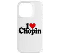Carcasa para iPhone 14 Pro Compositor DE Polish Frederic I Love Heart Chopin