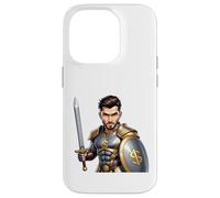 Carcasa para iPhone 14 Pro Concepto de Poder financiero Guerrero Riqueza