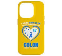 Carcasa para iPhone 14 Pro Concienciación sobre el cáncer de Colon I Wear Blue for My Daughter in Law