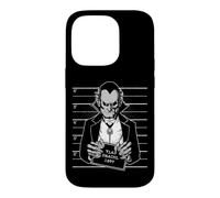 Carcasa para iPhone 14 Pro Conde Drácula Monstruo Vampiro Mugshot