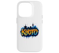 Carcasa para iPhone 14 Pro Cool Kyoto, Japón Graffiti Street Art Skyline