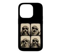 Carcasa para iPhone 14 Pro Cool Sea Lion Photobooth Funny Seal Selfies Retrato