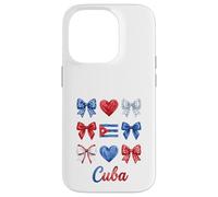 Carcasa para iPhone 14 Pro Coquette Cuba Flag Cuban Girls