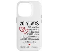 Carcasa para iPhone 14 Pro Corazones entrelazados, símbolo de Amor, romántico, diseño Minimalista