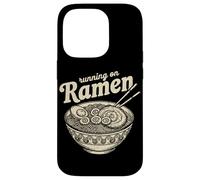 Carcasa para iPhone 14 Pro Corriendo En Ramen Lover Noodle Bowl Taza De Comida Japonesa Sopa