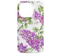 Carcasa para iPhone 14 Pro Cottagecore Aesthetic For Flower Lover Cute Lilac Pattern