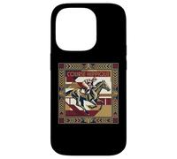 Carcasa para iPhone 14 Pro Course Hippique Art Deco Horse Racing Jockey