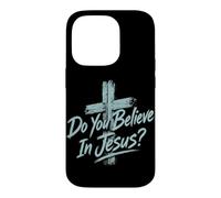 Carcasa para iPhone 14 Pro ¿Crees En Jesús Cruz Cristiana Fe Religioso