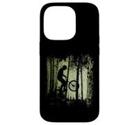 Carcasa para iPhone 14 Pro Crepúsculo Bosque Trail Ciclista BMX Dirtbike Offroad