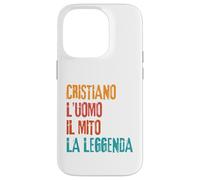 Carcasa para iPhone 14 Pro Cristiano L'Uomo Il Mito La Leggenda Festa di Compleanno