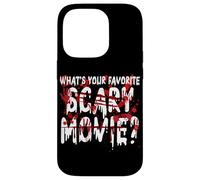 Carcasa para iPhone 14 Pro ¿Cuál es tu película de Miedo Favorita Película de Terror Halloween