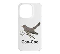 Carcasa para iPhone 14 Pro Cuckoo Bird Meme Diciendo Coo-Coo Pájaro India Cuckoo Birds