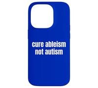 Carcasa para iPhone 14 Pro Curar la Habilidad, no el Autismo, concienciación sobre el Autismo, Mes Autista