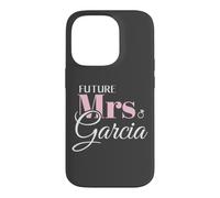 Carcasa para iPhone 14 Pro Cute Engagement Future Mrs Garcia Bachelorette