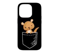 Carcasa para iPhone 14 Pro Cute Kawaii Mens Womens Kids Aussie Pocket Kangaroo Lover