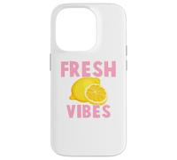 Carcasa para iPhone 14 Pro Cute Lemon Fresh Fruits Summer Fresh Lemons