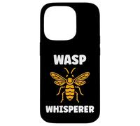 Carcasa para iPhone 14 Pro Cute Little Wasp Funny Minimalist Simple Whisperer Wasp