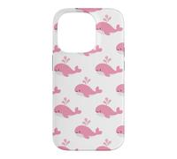 Carcasa para iPhone 14 Pro Cute Pink Whale