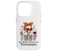 Carcasa para iPhone 14 Pro Cute Women's It's Wine O'Clock in Tennessee
