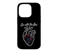 Carcasa para iPhone 14 Pro CVICU Cardiac Nurse Anatomy Cardiology Cardiologist Heart
