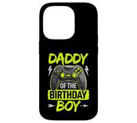 Carcasa para iPhone 14 Pro Daddy of The Birthday Boy Video Gamer Matching Cumpleaños