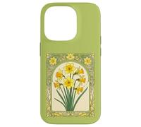 Carcasa para iPhone 14 Pro Daffodil Radiance La Flor Naciente de Marzo