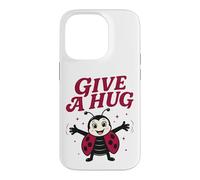 Carcasa para iPhone 14 Pro Dale un Abrazo a Ladybug, Feliz y Divertido último día de Verano Escolar